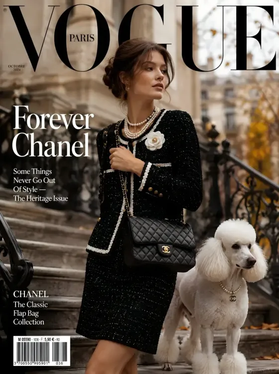 VOGUE时尚杂志-深色